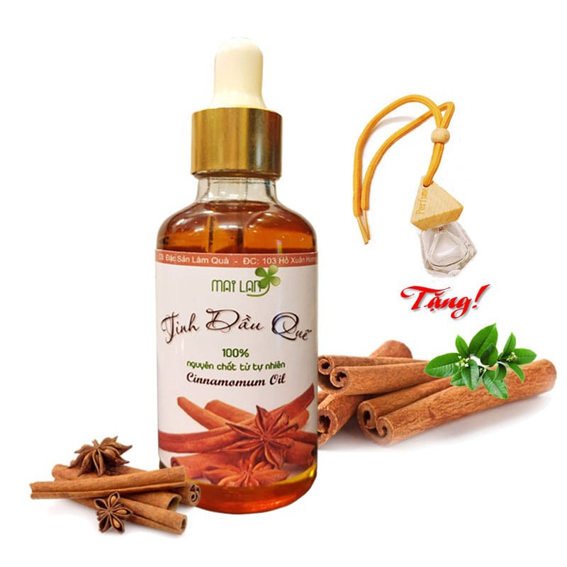 Tinh dầu quế Mai Lan 50ml (Tặng chai thủy tinh treo chiết tinh dầu) | BigBuy360 - bigbuy360.vn