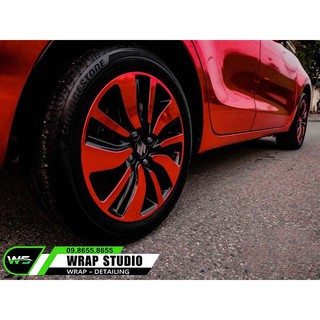 Decal Chrom Đỏ