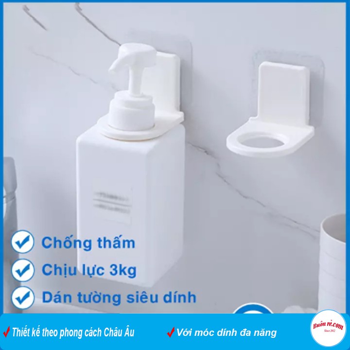 Móc Treo Dán Tường Sữa Tắm, Dầu Gội Đầu, Nước Rửa Tay,... Thông Minh 00779