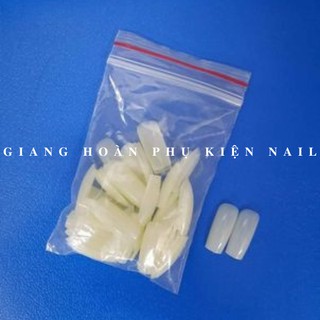 Móng úp hsm, móng úp lẻ số 5 màu gạo_angelica