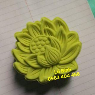 Khuôn trung thu hoa sen 150gr