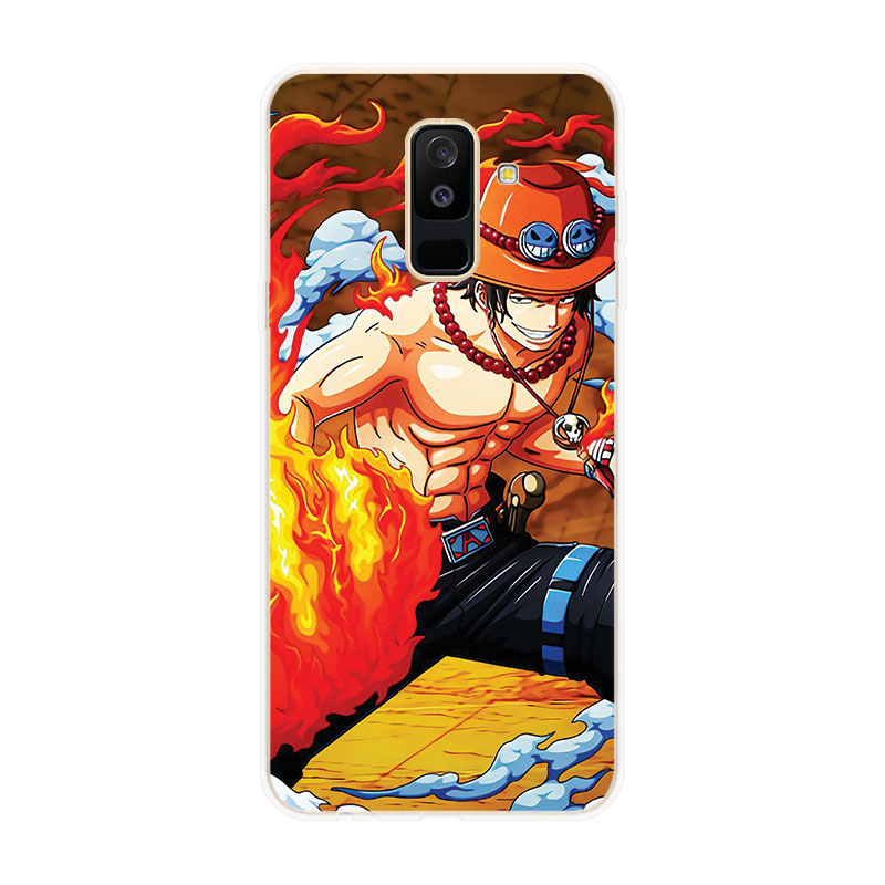 Ốp Lưng Samsung Galaxy A6 A6+ Plus A7 A8 A8+ Plus A9 2018 TPU mềm Case One Piece Ace