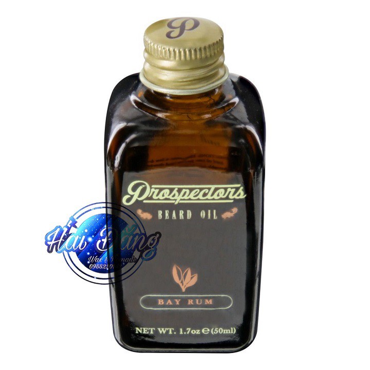[ Chính Hãng USA ] Tinh dầu dưỡng râu Prospectors Bay Rum Beard Oil