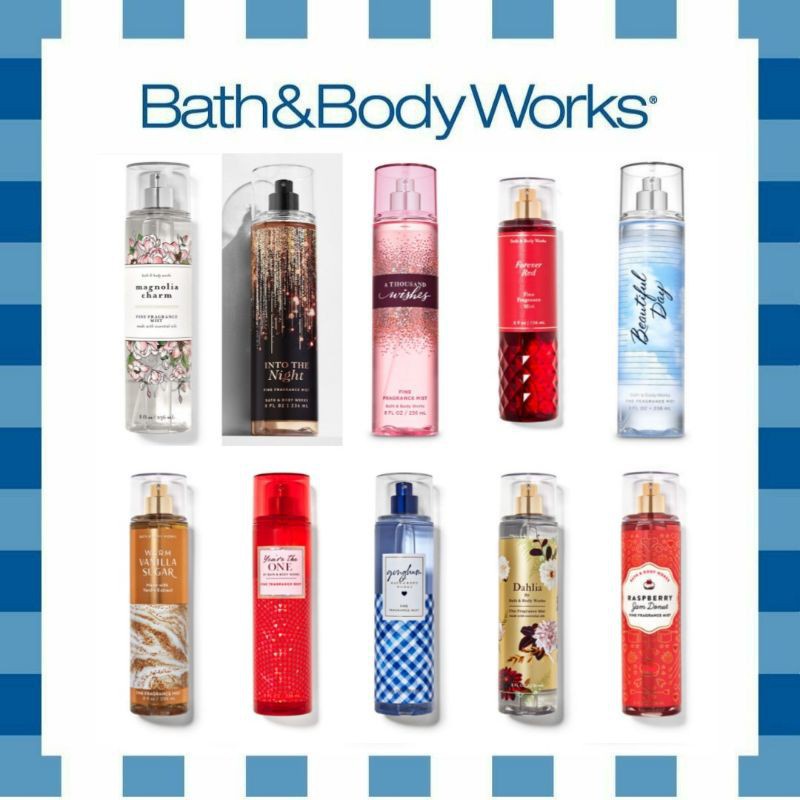 Body mist BBWs & VIC xịt thơm toàn thân hương nước hoa