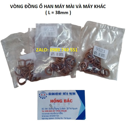 20 đôi Vòng đồng ổ than máy mài đá 100 và máy cầm tay khác