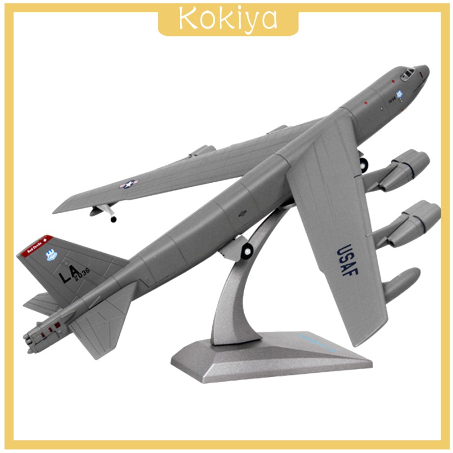 AIRCRAFT MODEL Mô Hình Máy Bay Chiến Đấu Mỹ B-52 Tỉ Lệ 1 / 200