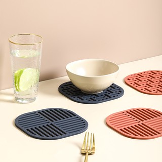 Coaster Table Decor Insulation Mat Non-Slip Pot Mat Kitchen Accessories
