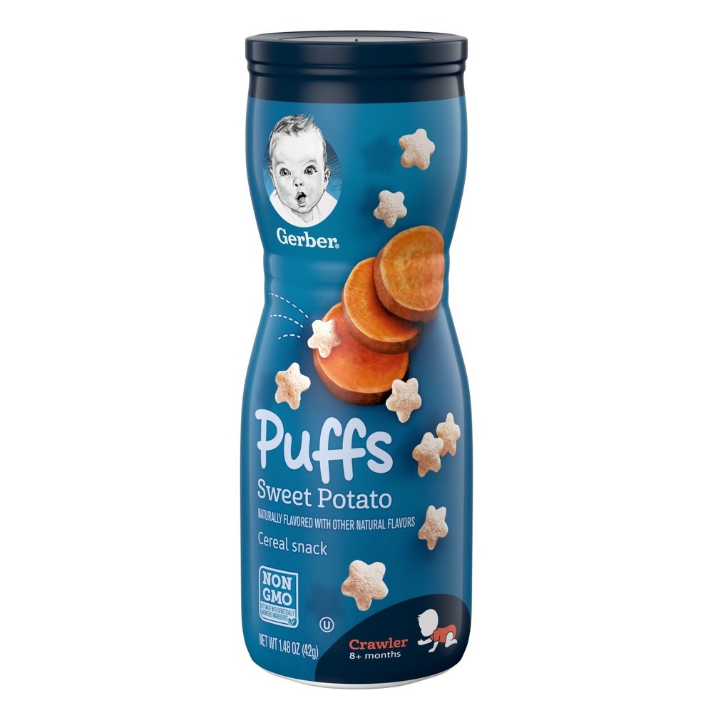Bánh ăn dặm Gerber Puffs 42g