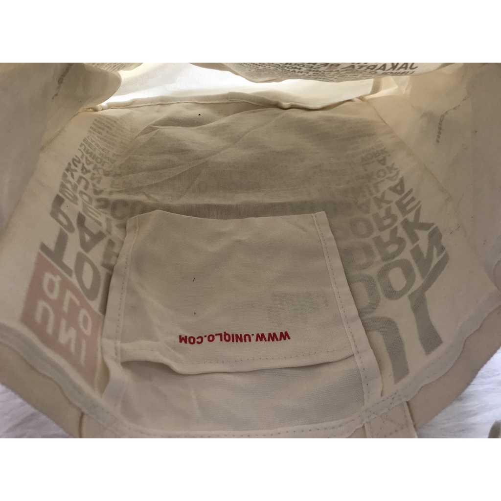 TÚI TOTE CANVAS - UNIQLO