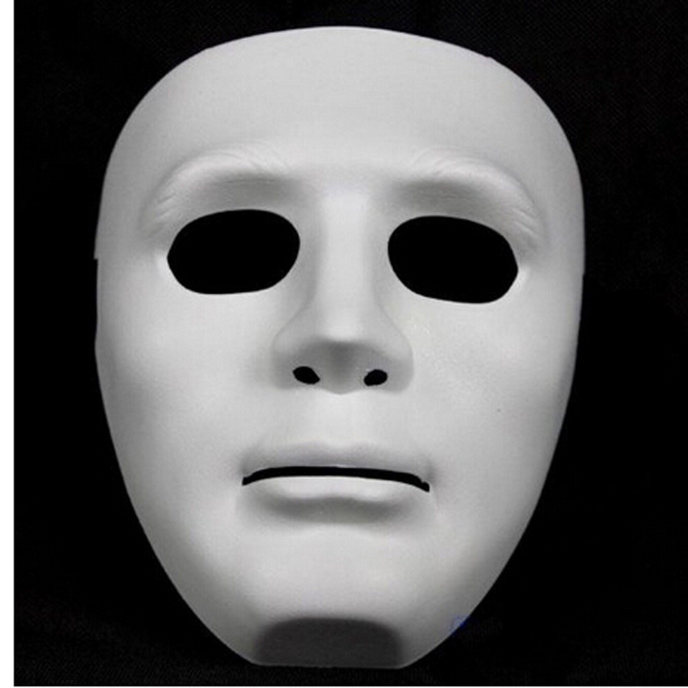 Mặt Nạ Hóa Trang Dạ Hội Màu Trắng Phong Cách Hip Hop jabbawockeez trong phim người 3 mặt