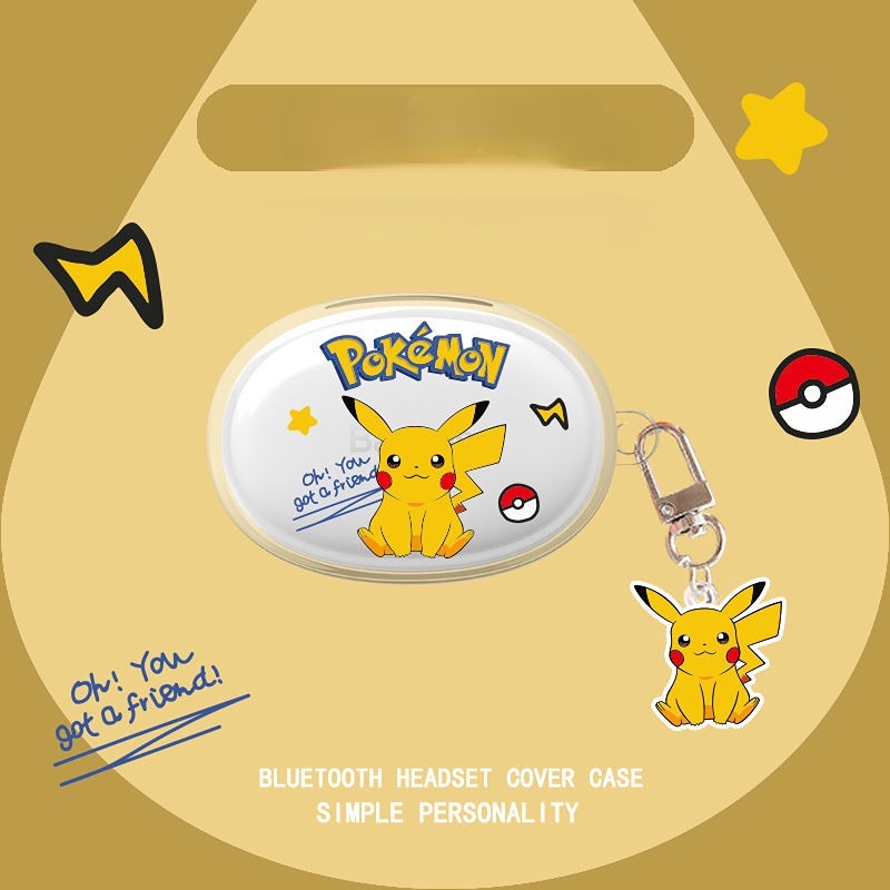 Sẵn Sàng! Vỏ Bảo Vệ Hộp Sạc Tai Nghe Baseus Bowie E2 Mềm Họa Tiết Cậu Bé Bút Chì Dễ Thương