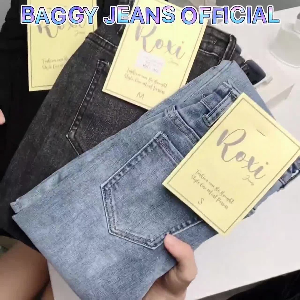Quần bò nữ dáng ôm, quần jean nữ chất dầy mềm, không sờn và không xù vải
