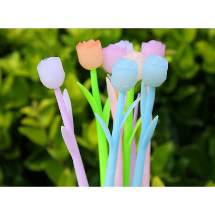 Bút hoa tulip đổi màu sweet - Bút gel - Rẻ nhất sàn