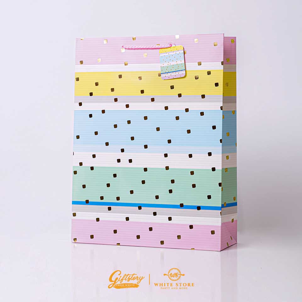 Túi Giấy Ánh Kim Cao Cấp MIX COLOR - Đựng quà tặng sang chảnh chất lượng cao cấp chỉ có tại WhiteStore.vn | BigBuy360 - bigbuy360.vn