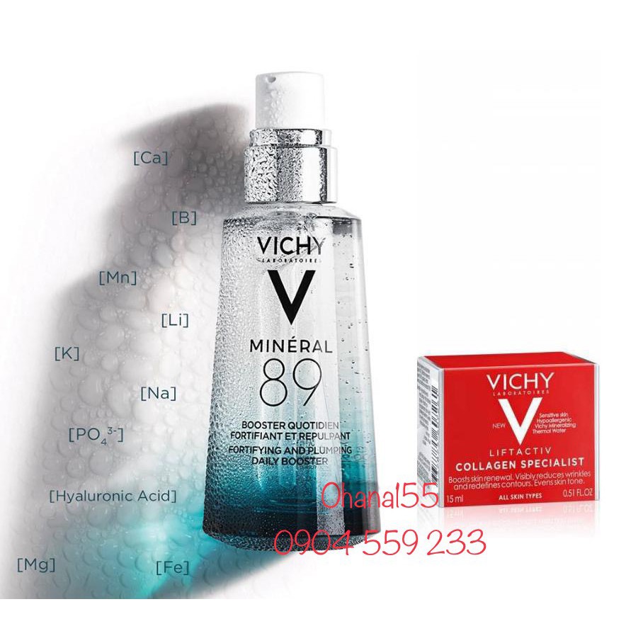 Vichy Mineral 89 Dưỡng Chất Khoáng Cô Đặc | BigBuy360 - bigbuy360.vn