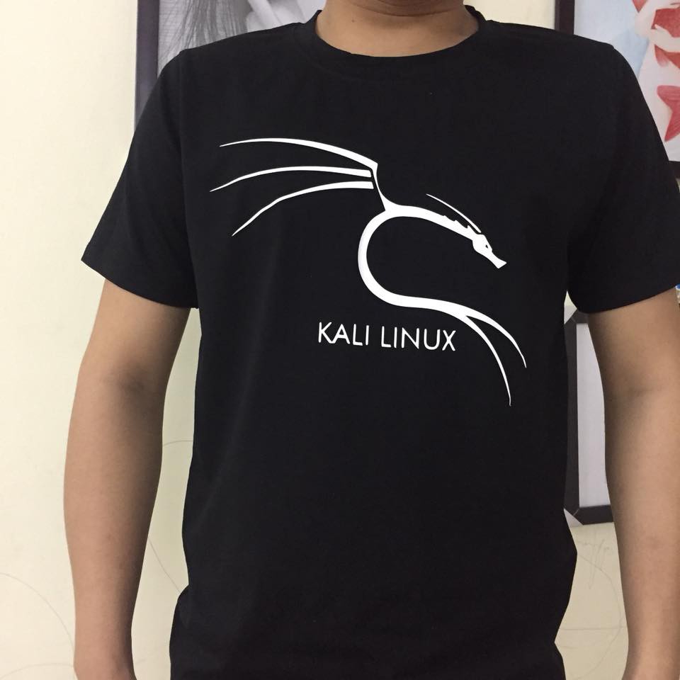 Áo thun kali linux mẫu 04