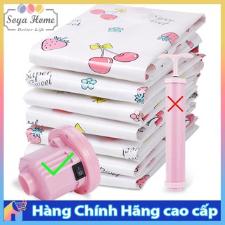 Túi hút chân không quần áo gối chăn chống nấm mốc và máy hút chân không mini