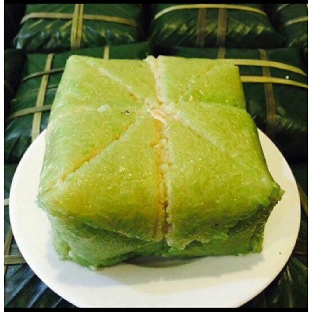 10 cái bánh chưng chay cô Liên Bình định (1 cái 250gram )