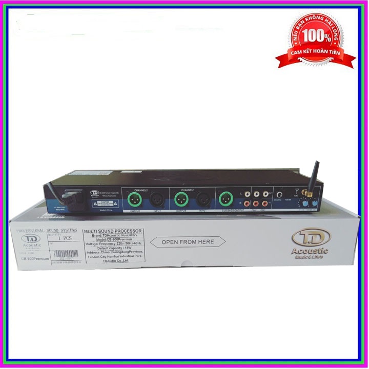 NÂNG TIẾNG TD Acoustic CB-900 Premium hàng chính hãng 2023 có cổng quang và blutooth
