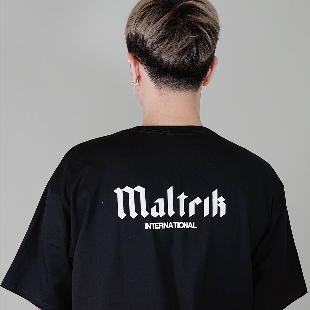 Áo phông unisex MALTRIK International form rộng áo thun basic chất cotton thoáng mát có size lớn cho người Bigsize