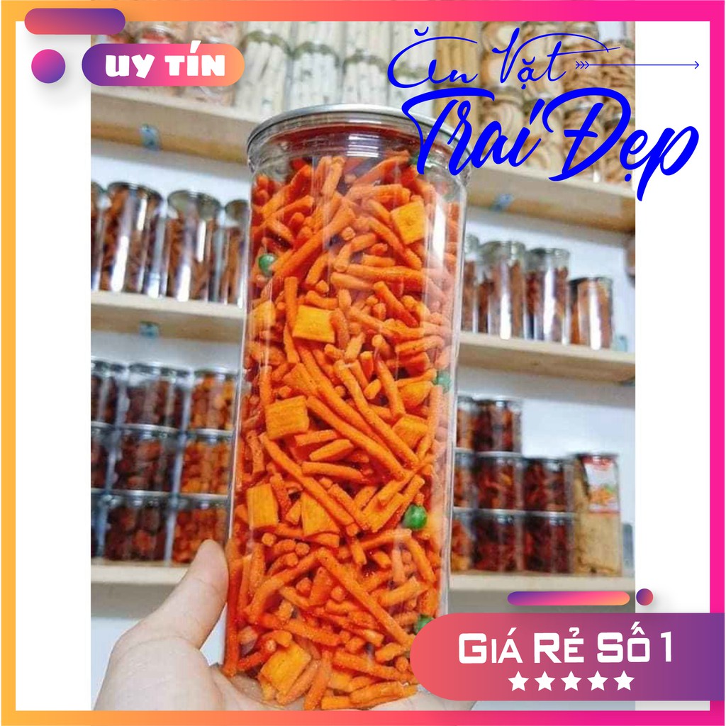 Bim Bim Que Đậu Hà Lan hủ Pet 350g - Trai Đẹp Snack