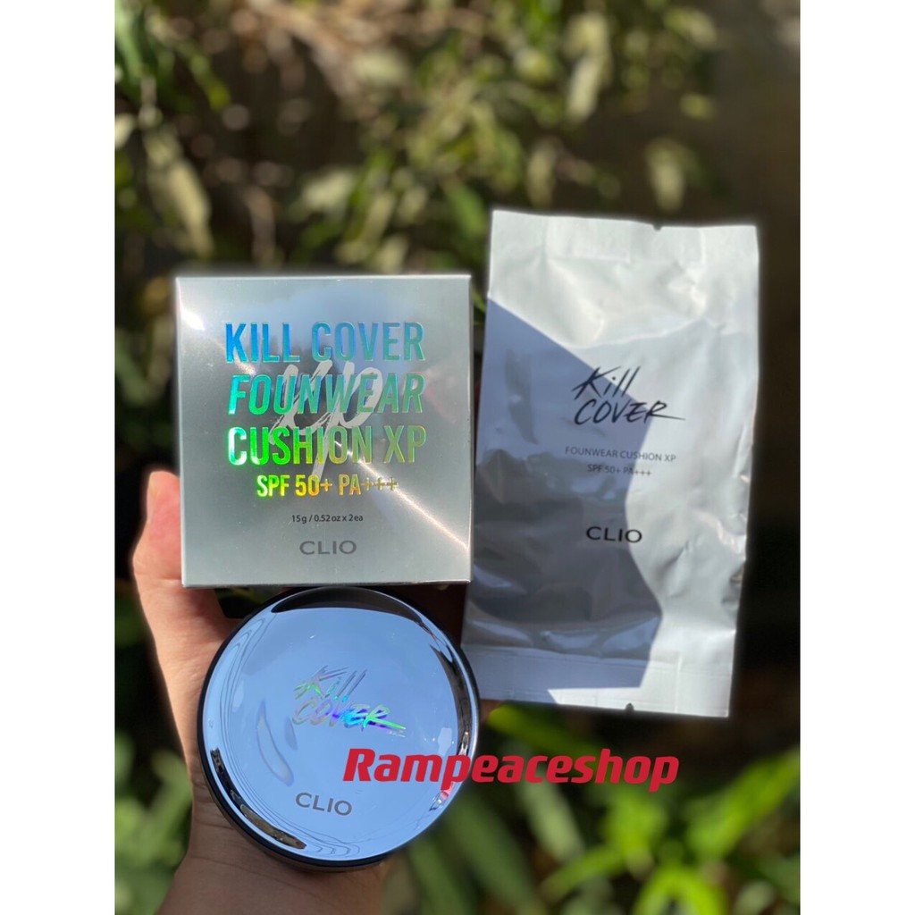 Set Phấn Nước Clio Kill Cover Founwear Cushion XP Primer - Mẫu mới
