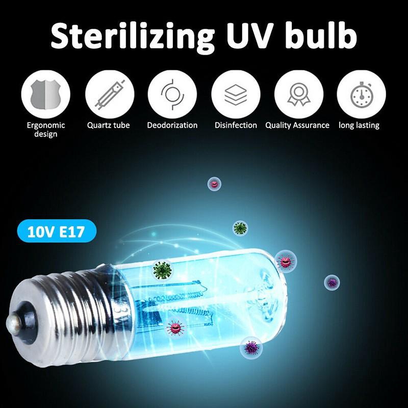 Đèn Khử Trùng Tia Uvc Tia Uv E17 3w Uv