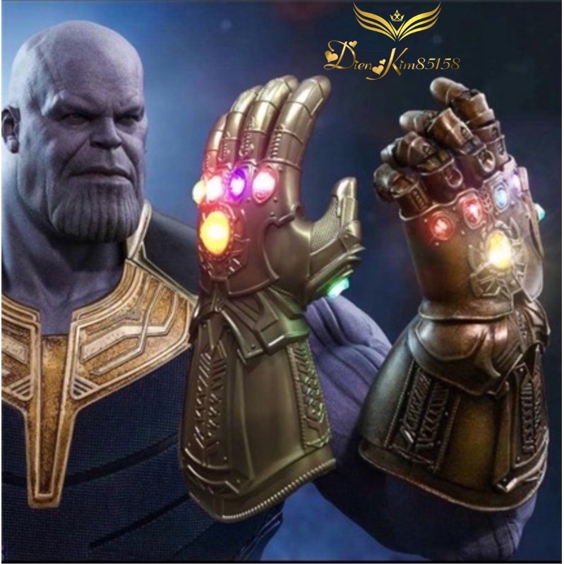 Găng tay Thanos đeo được có đèn- nhạc Infinity Gauntlet