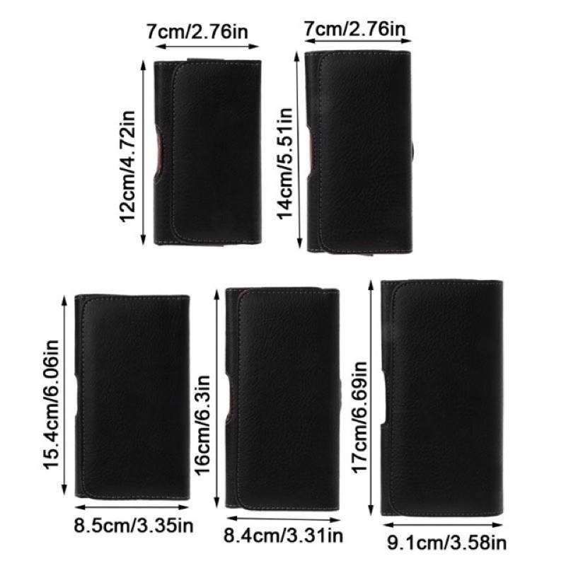 Bao da đeo thắt lưng đa năng cho các dòng máy đủ size