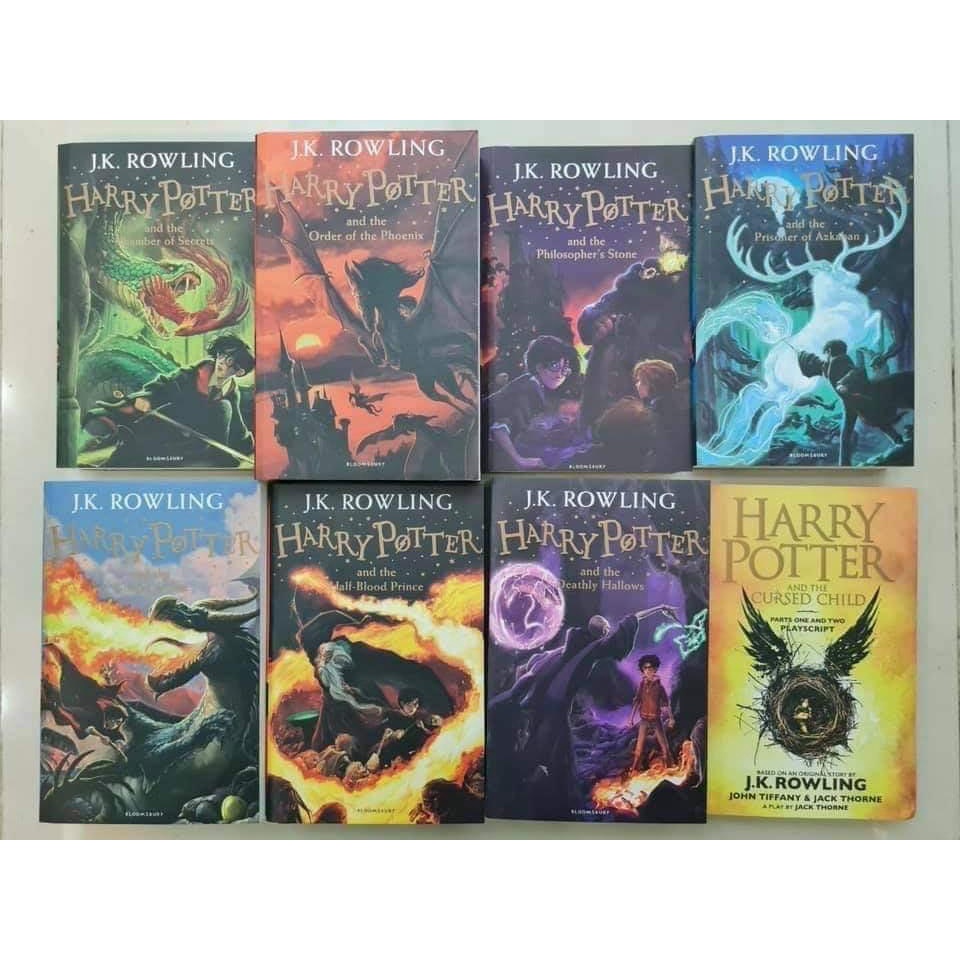 Harry potter (phiên bản tiếng anh) 7 cuốn / 8 cuốn