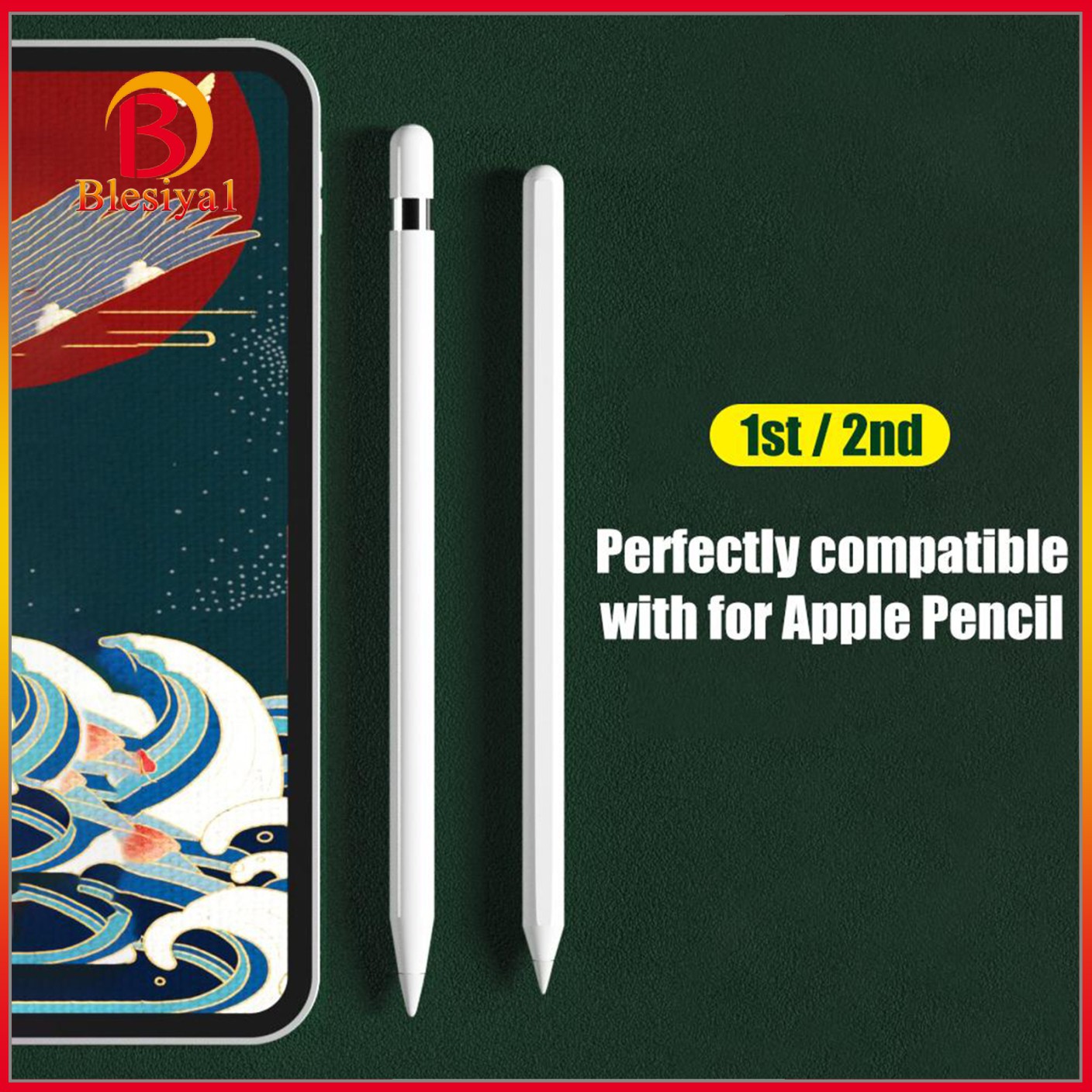 (Hàng Mới Về) Đầu Thay Thế Cho Bút Apple Pencil 1st / 2nd Độ Nhạy Cao