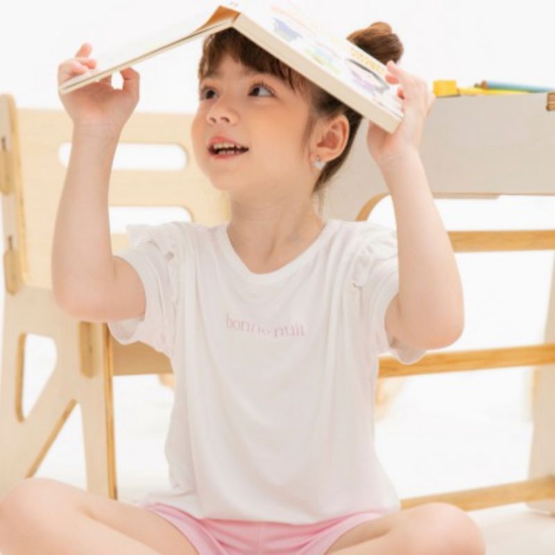 Nous kid -  Bộ cộc tay nous cho bé trai, bé gái từ 2 đến 6 tuổi