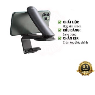 Giá đỡ điện thoại baseus big mouth pro car mount có chân kẹp điều chỉnh giữ điện thoại vào taplo xe hơi
