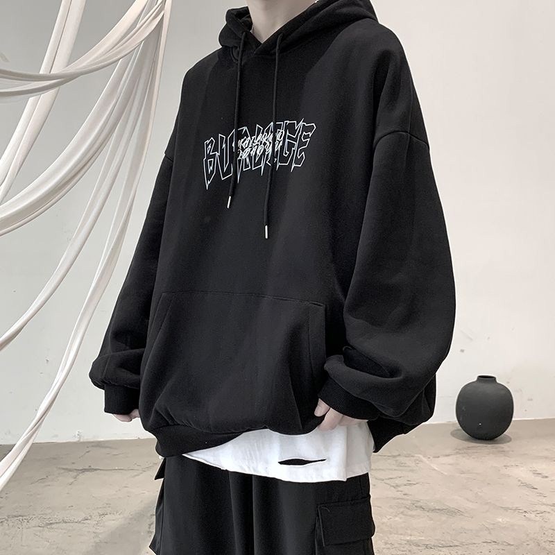 Áo hoodie có nón tay dài kiểu dáng thời trang nam