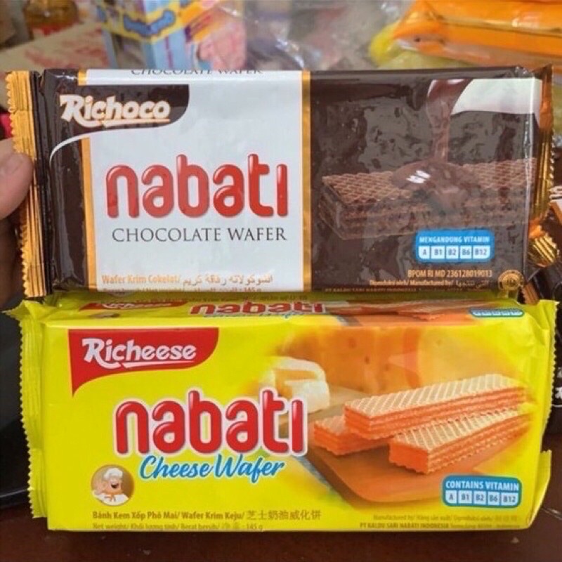 Bánh kem xốp Nabati gói 130g rất ngon