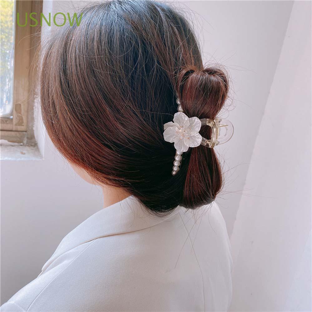 Kẹp Tóc Càng Cua Đính Hoa Thời Trang Cho Nữ