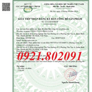 Viên sủi Myvita