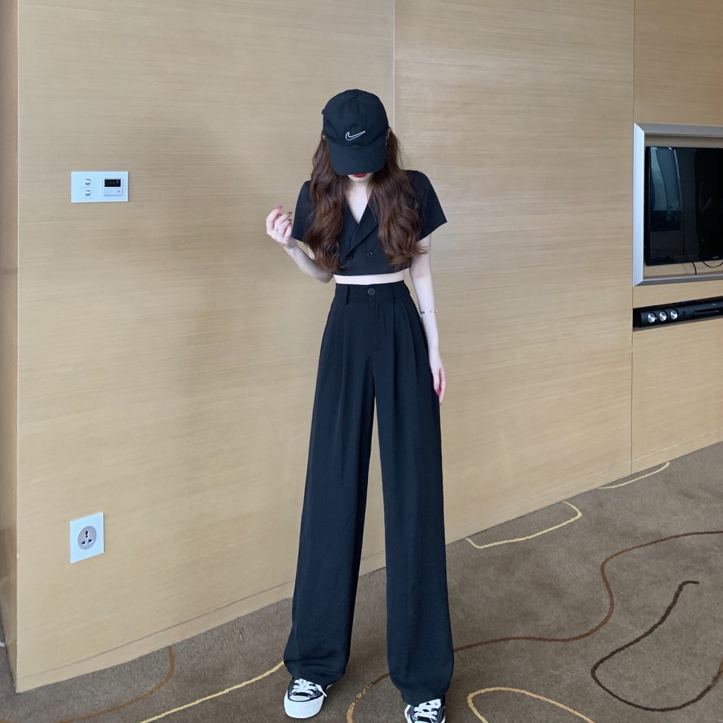 Quần suông dài chất đẹp - mã 100