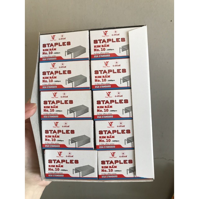 1 HỘP Kim bấm số 10 G*STAR