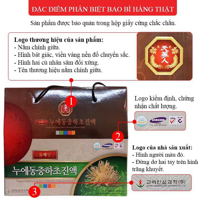 Nước Đông Trùng Hạ Thảo  Bio Sâm Núi Hàn Quốc