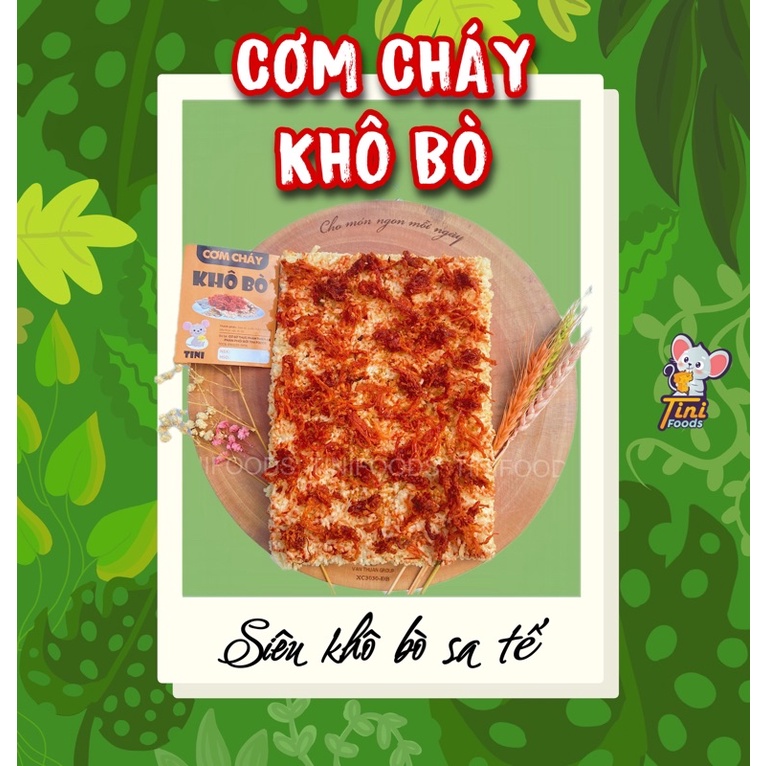 CƠM CHÁY MIX KHÔ BÒ THƯỢNG HẠNG-GÓI HÚT CHÂN KHÔNG 250GR- SIÊU RẺ