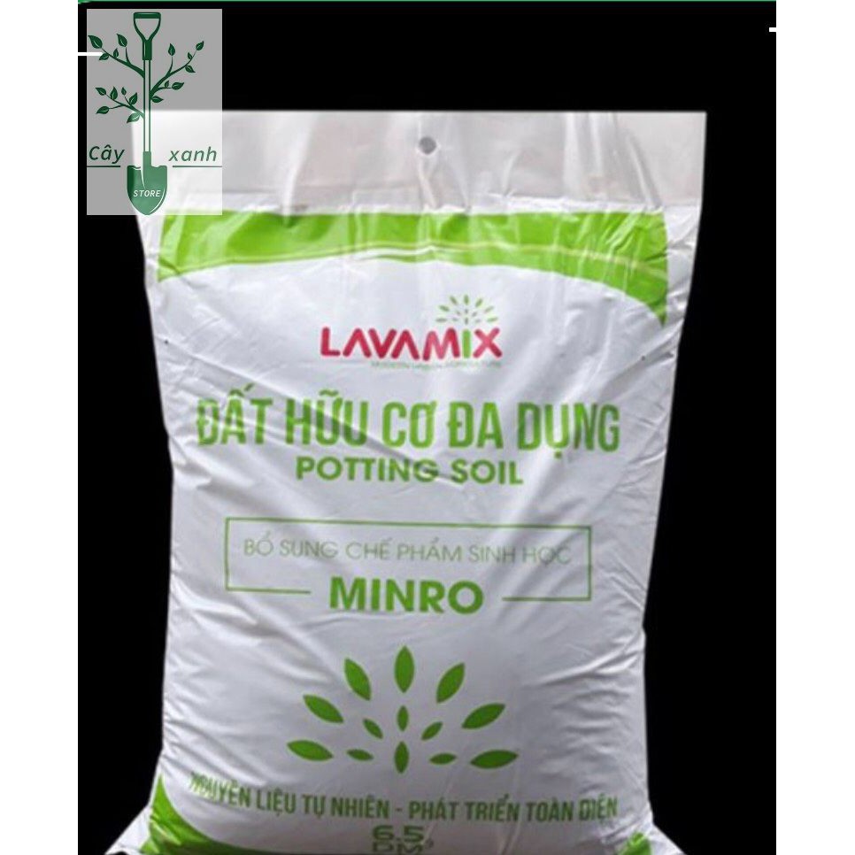 Đất Sạch Đất Hữu Cơ Đa Dụng Lavamix Trồng Rau Và Hoa Kiểng 6.5dm3