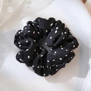 Buộc tóc scunchies chấm bi phụ kiện thời trang Decorme