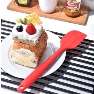 1pc Cream Butter Spatula Scraper Brush Silicone Baking Tool