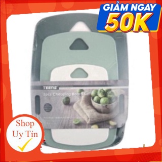 SET 3 Thớt kháng khuẩn lúa mạch🌵 bộ 3 thớt kháng khuẩn