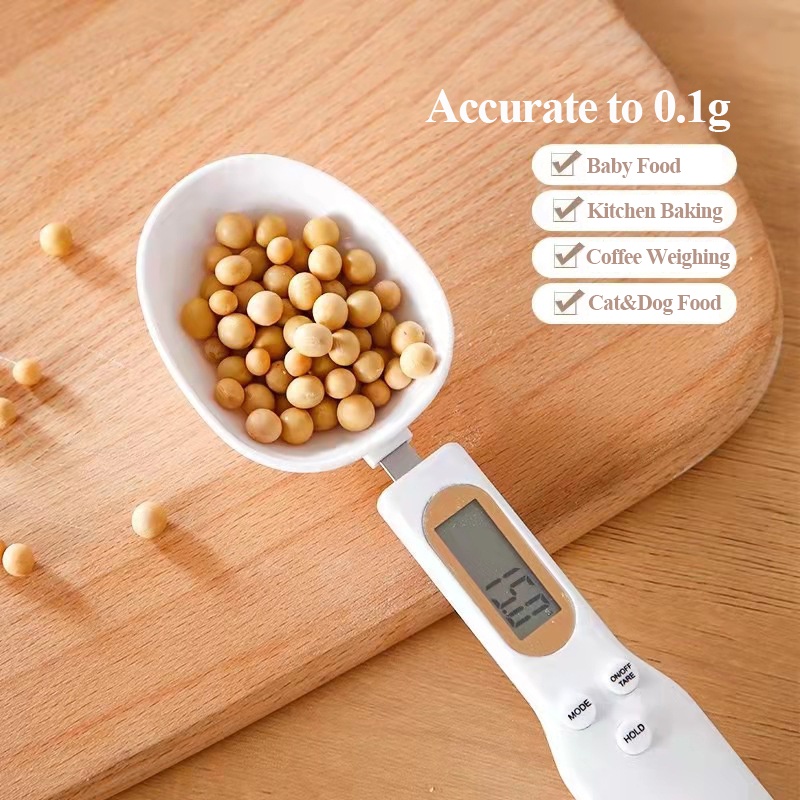Cân Điện Tử Mini 500g 0.1g Màn Hình LCD Dùng Cân Bột / Cà Phê / Sữa