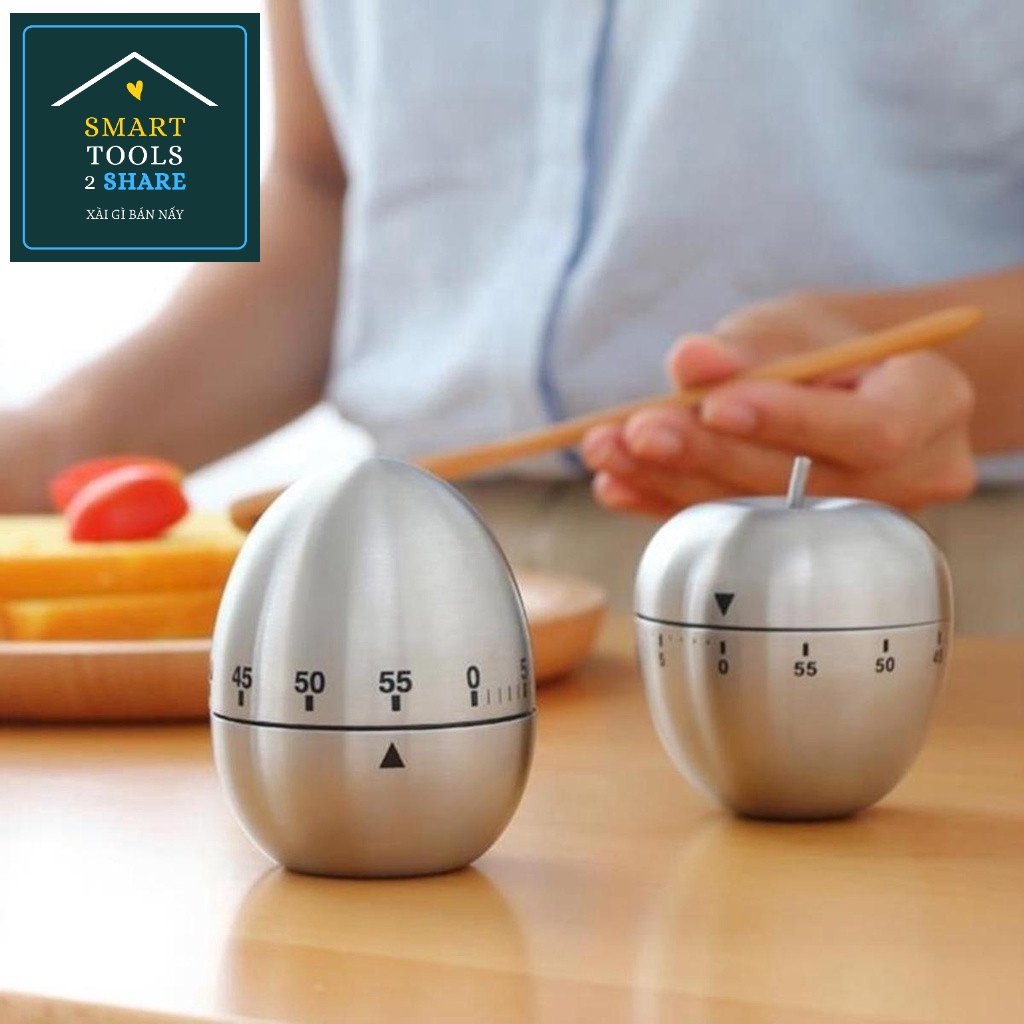 Đồng Hồ Hẹn Giờ Nấu Ăn Quả Trứng/ Quả Táo/ Ấm Nước