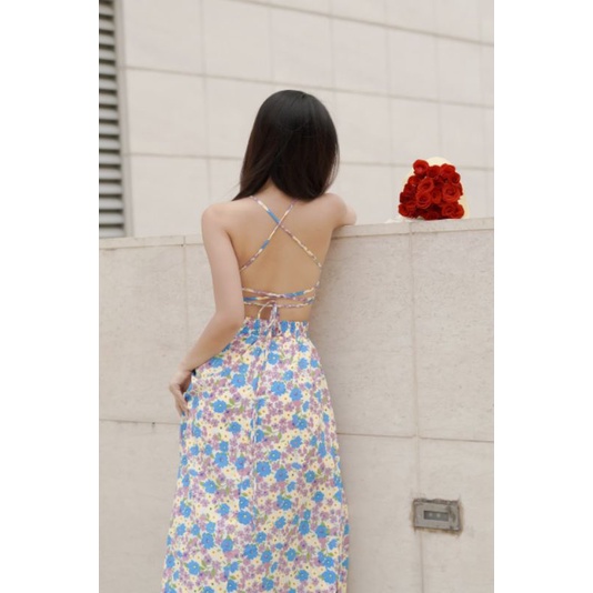 Đầm maxi cut out dư xịn
