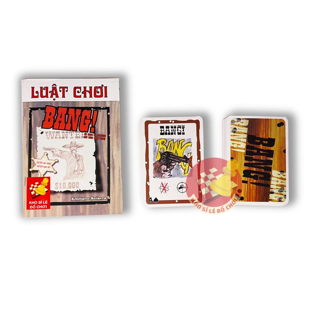 Thẻ Bài Bang (Tiếng Việt) - Boardgame Bang!