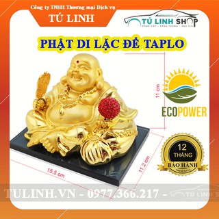Phật Di Lặc chạy năng lượng mặt trời để bàn làm việc và taplo ô tô.